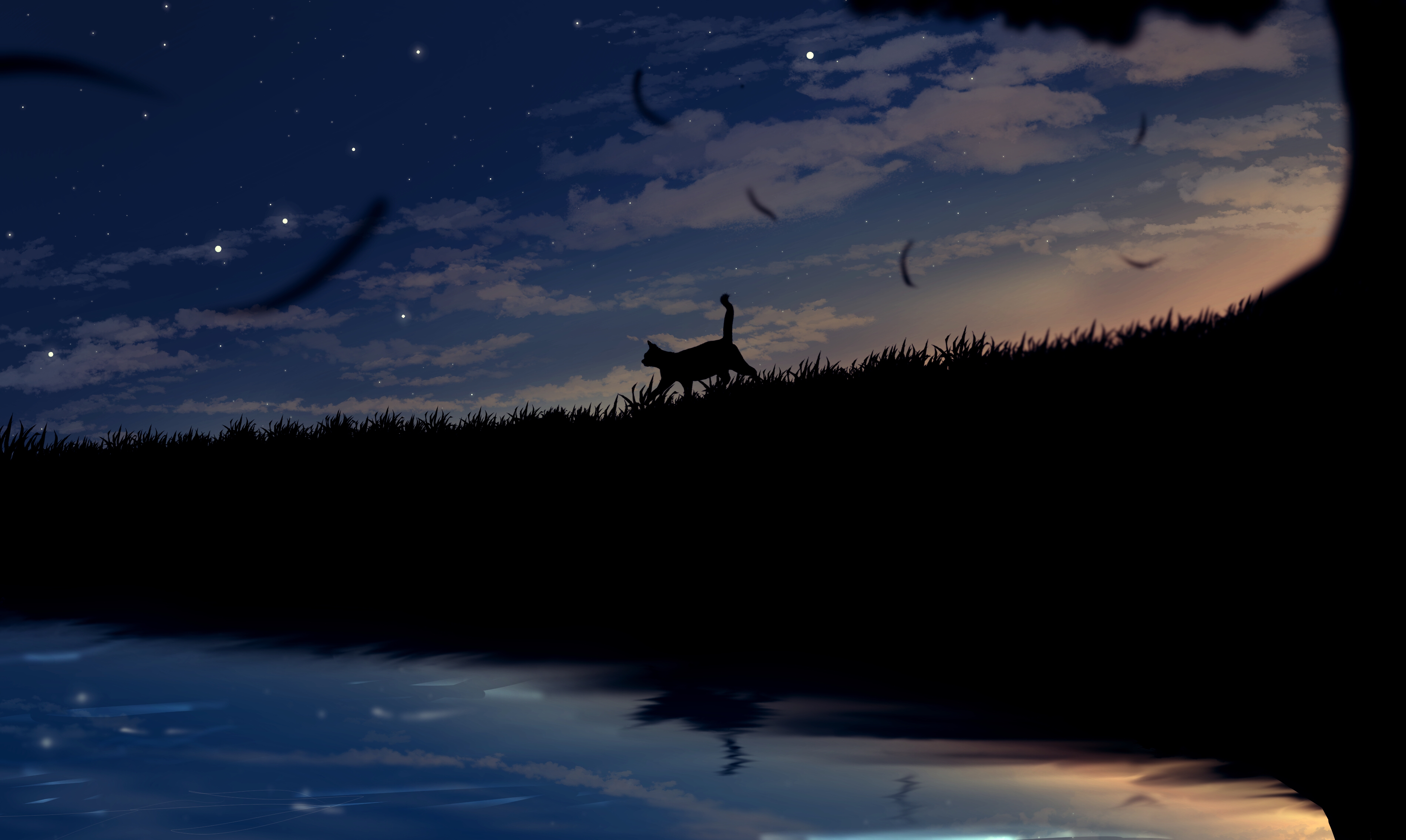 夜幕降临